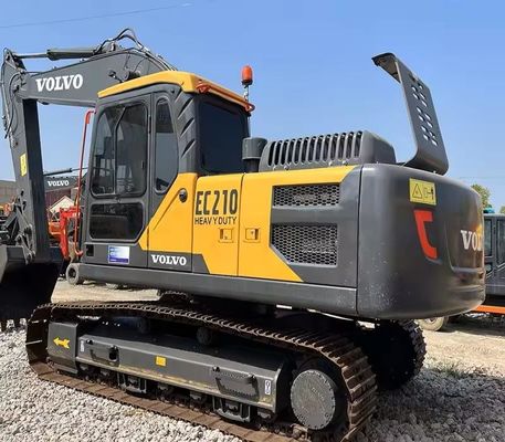 Tańszy eksport Stosowany grabarz Volvo 210D Stosowany grabarz hydrauliczny
