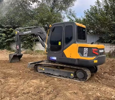 używany Volvo EC55D Ekskawator Mini Bulldozer 5 Ton Hydraulic Excavator w sprzedaży