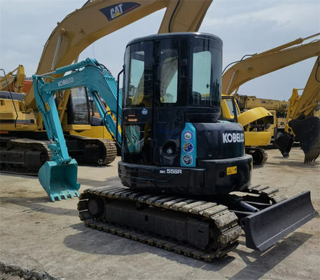 Używany 2020 Rok 5260kg Kobelco Ekskawator SK55SR z silnikiem model Yanmar 4TNV88