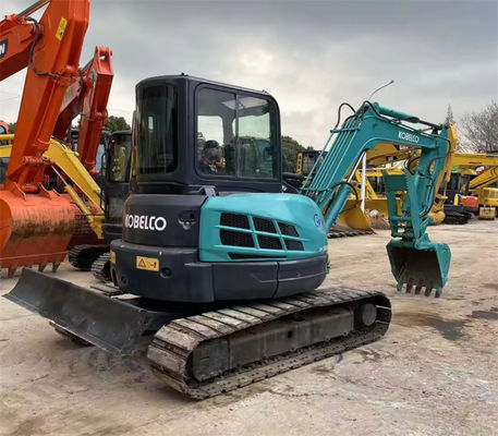 2020 Rok 5260kg Stosowany Koparnik Kobelco SK55SR z silnikiem Yanmar 4TNV88