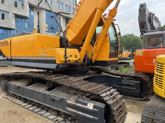 Cummins Motor Excavator Digger hyundai 220-9s 5-10 metrów Wysokość zrzucania Dobry stan 50 ton Masa operacyjna