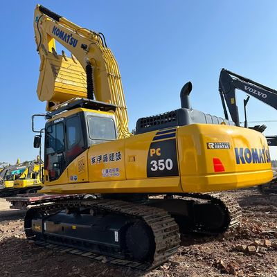 Japońska oryginalna użytkowana grabiarka, grabiarka komatsu PC350