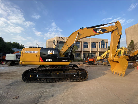 Używany oryginalny japoński 20ton CAT320D hydrauliczny grabarz w dobrym stanie