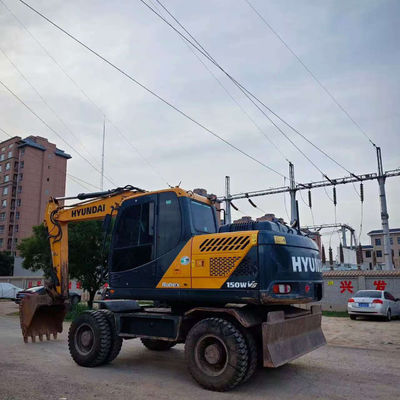 Hyundai 150W-9 używane koparki 15tony duże hydrauliczne koło koparki koparki