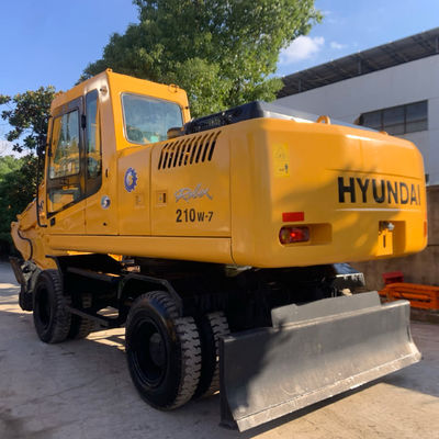 Używany oryginalny koreański hyundai 210W-7 Excavator Digger wysokiej jakości Hyundai na sprzedaż