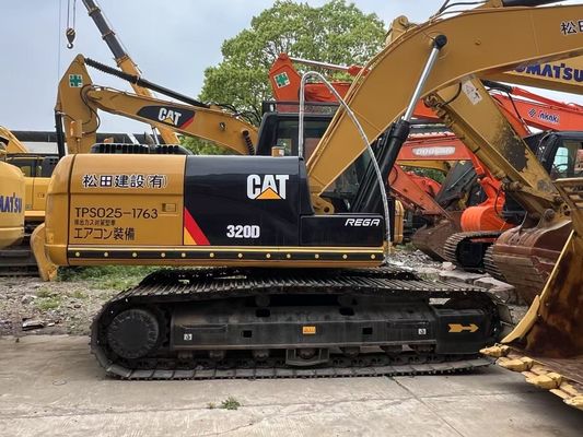 Wysokiej jakości użyty grabarz Caterpillar CAT 320D paliwooszczędny Silny