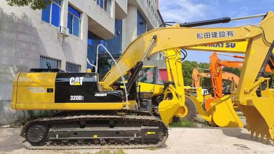 Wykorzystany CAT 320D2 Gąsienica Koparka 20-tonowa średniej wielkości maszyna do kopania