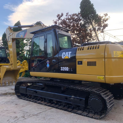 Używany Caterpillar 320D2L Digger paliwooszczędna kabina AC Globalna dostawa dostępna
