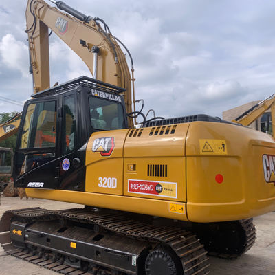 Sprzedawana wykopaliska CAT 320D Niska godzina pracy Silna wydajność gotowa do budowy i wydobycia