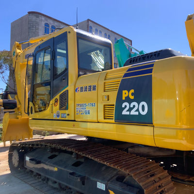 Używany w Japonii KOMATSU PC220-8 Komatsu 20 Ton Excavator 6920mm Głębokość kopania