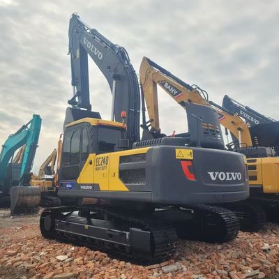 Używana koparka gąsienicowa VOLVO EC240, oryginalna koparka Volvo 24 tony w dobrym stanie
