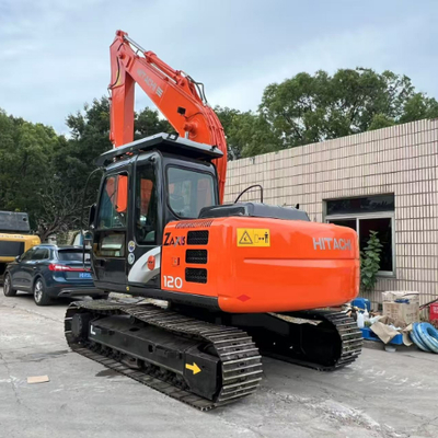 Oryginalna koparka gąsienicowa ZX120 120 Hitachi Używane koparki górnicze