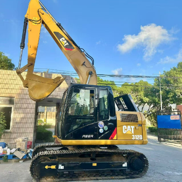 Oryginalna koparka gąsienicowa Caterpillar Cat312D Używana koparka Cat312D2 Koparka gąsienicowa Cat312GC 12 ton mini koparka dobrej jakości w bardzo dobrym stanie