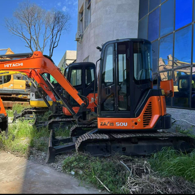 Oryginalna japońska mini koparka Hitachi ZX50U-2, maszyny o wadze 3-50 ton, gwarantowana jakość, używany sprzęt gąsienicowy ciężki, silnik, skrzynia biegów, rdzeń