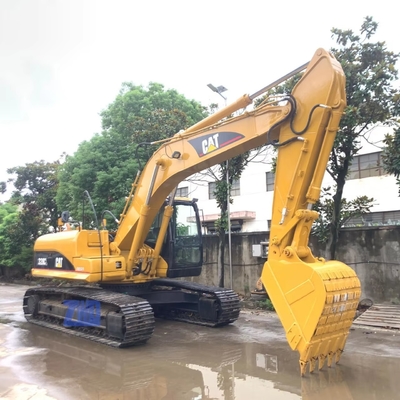 Wysokiej jakości używane do koparki Cat 320CL, światło 8 ton, ciężkie 20 ton, wagi operacyjne, silnik Isuzu, hydraulika KYB, zlokalizowane w Szanghaju