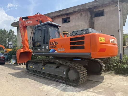 Stosowany Japonia Hitachi 350-5A Grabarz Duży rozmiar Szybka wysyłka Ziemia przenosząca maszyna budowlana Stosowany Hitachi 350-3