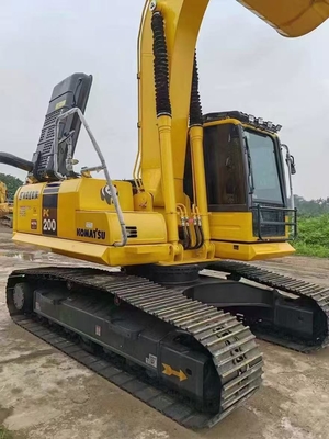 Oryginalny japoński importowany grabarz Komatsu PC200-8 o masie roboczej 20 ton