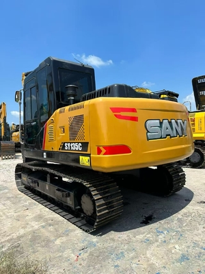 Chiny oryginalna marka Excavator Crawler używany Excavator używany silnik Sany 135C 155 125 215 w dobrym stanie