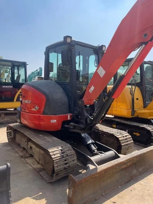 Wykorzystany do Kubota Kx163 Mini Excavator 6.3tons Bulldozer Hydraulic Crawler Machine Engine Japonia Wykorzystany Kubota Kx163 Mini Excavator