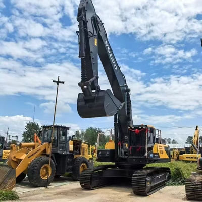 Stosowany Volvo EC480 Koparka 48Ton Hydraulic Crawler 8Ton Masa operacyjna EPA Motor Pilot Wykonaj 1 rok gwarancji