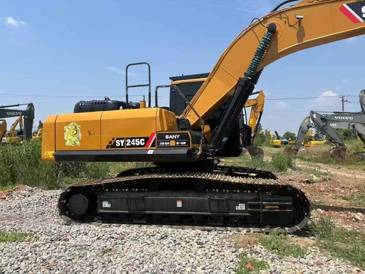 Używana oryginalna koparka gąsienicowa hydrauliczna Sany SY245H na sprzedaż, koparki o wadze 25T, SY245H, SY235, SY215, SY155, SY365, SY485