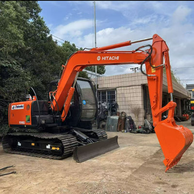 Używana japońska oryginalna koparka gąsienicowa Hitachi EX60 Small 6 ton w dobrym stanie technicznym na sprzedaż