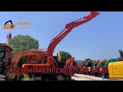 Niskie godziny pracy Hitachi Zx200 Hydraulic Crawler Excavator Na zapas Na sprzedaż