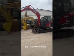 Używana koparka gąsienicowa Doosan Dx60 z 2023 roku. Oryginalny Doosan Dx60-9 Dh60 Dx55 Dx60-7 Dx80 Dx75 Używany Doosan 5