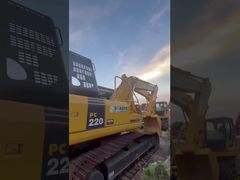 Ekskawator Komatsu PC220 o stabilnej wydajności, do budowy budynków, transformacji gruntów rolnych